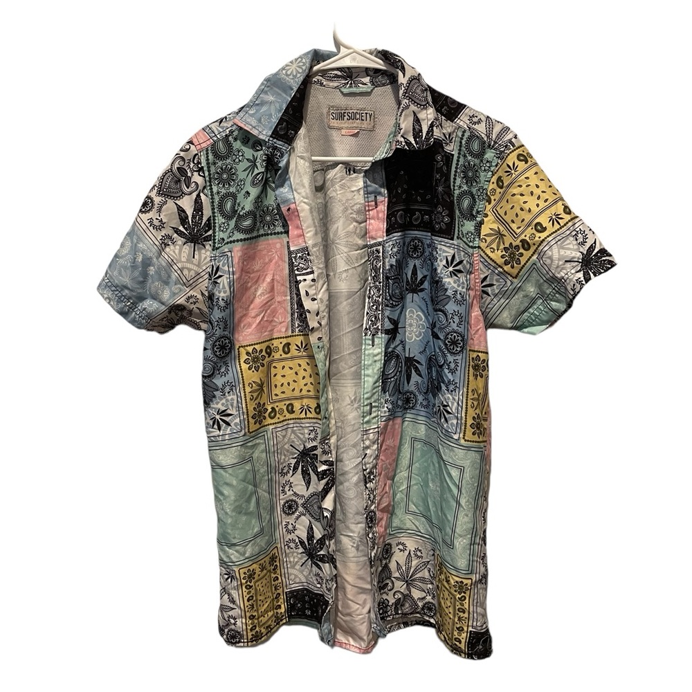 Surf Society Men Shirt Size large